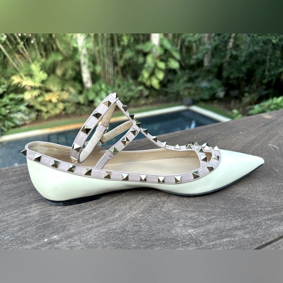 Valentino studded flats only worn once in perfect condition!!! - Picture 10 of 15